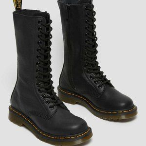 Doc Martens 1B99 Virginia Leather 14-eye Lace Up Boot